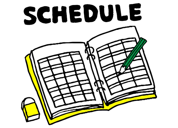 スケジュールの管理！